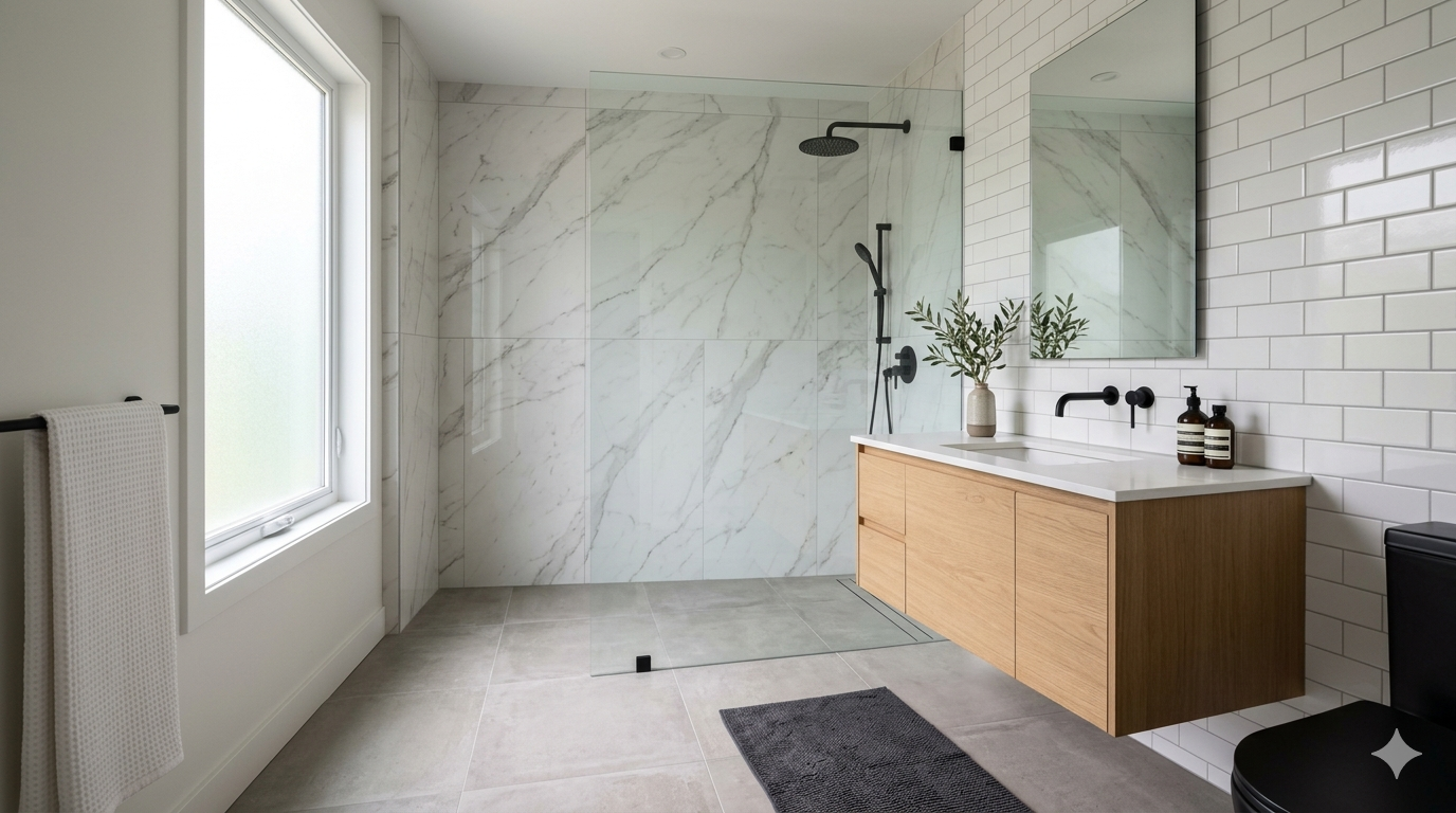 Bathroom tile selection ideas for a Jacksonville bathroom remodel